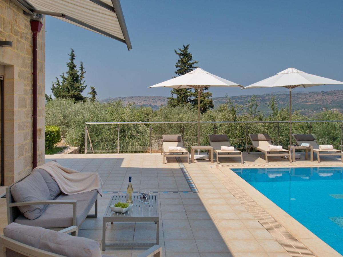 Villa Olivia With Pool Vrises Crete Alikampos Exterior foto