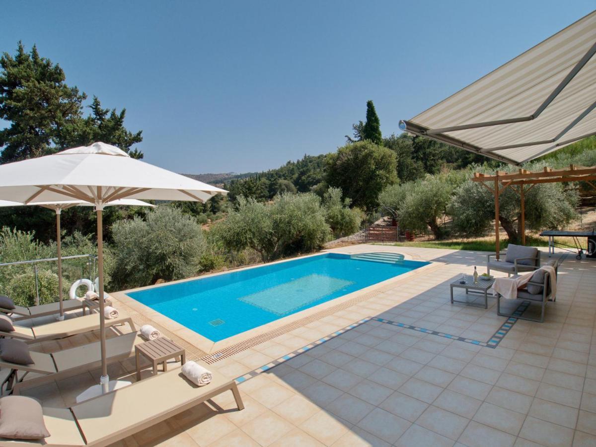 Villa Olivia With Pool Vrises Crete Alikampos Exterior foto